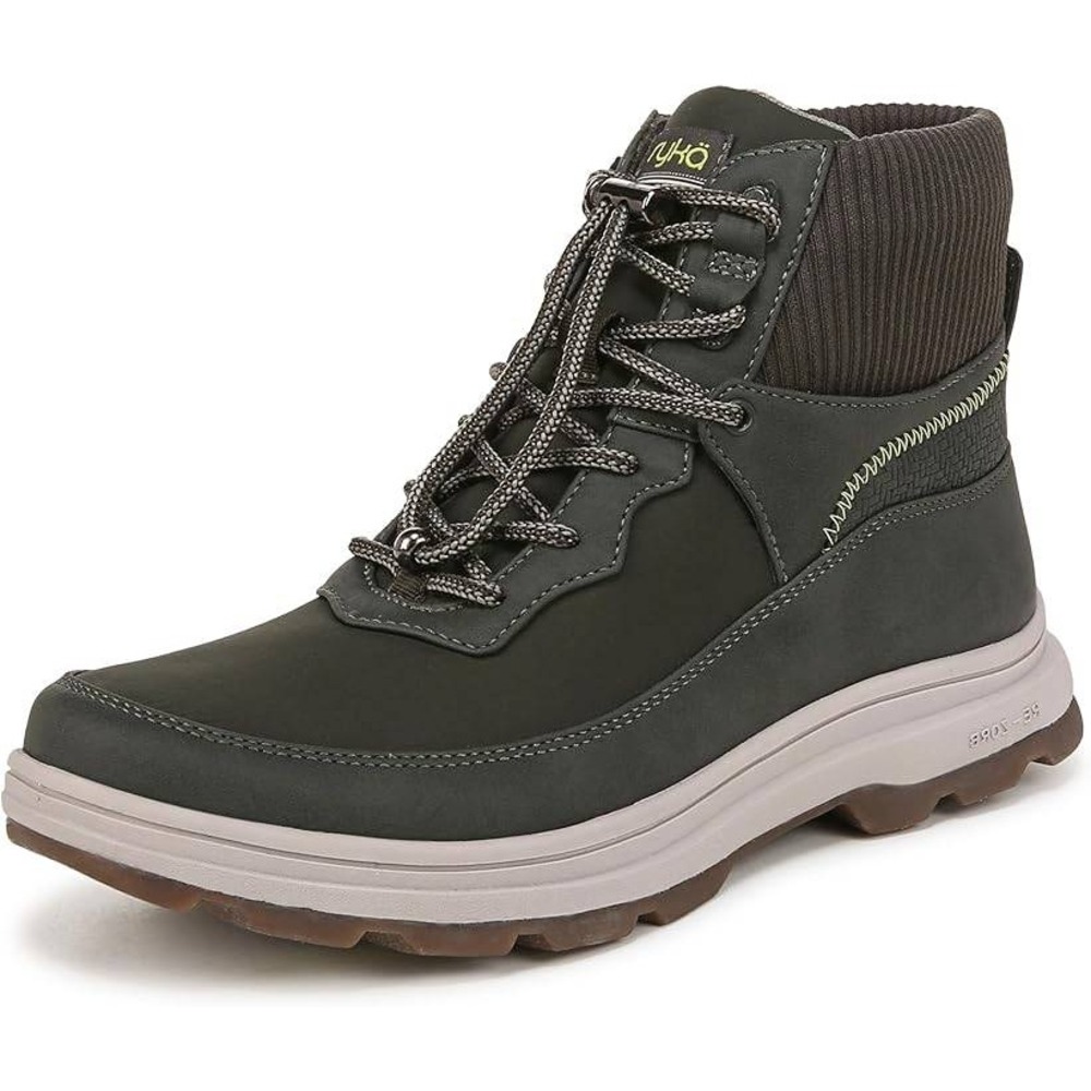 Ryka Brae 2 Alpine Green Water Repellent Short Boots Women's Size 7 M